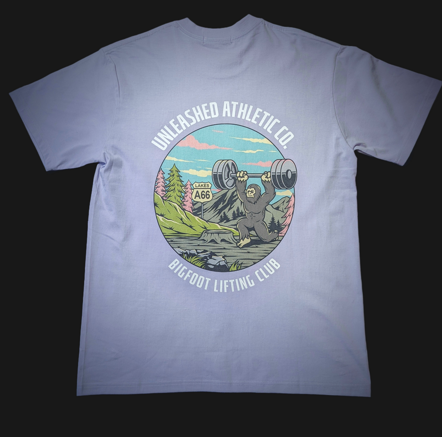 Bigfoot Lifting Club Oversized Tee