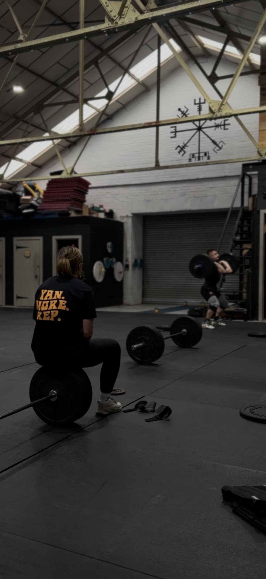 Yan More Rep Oversized Tee - Blackout Edition