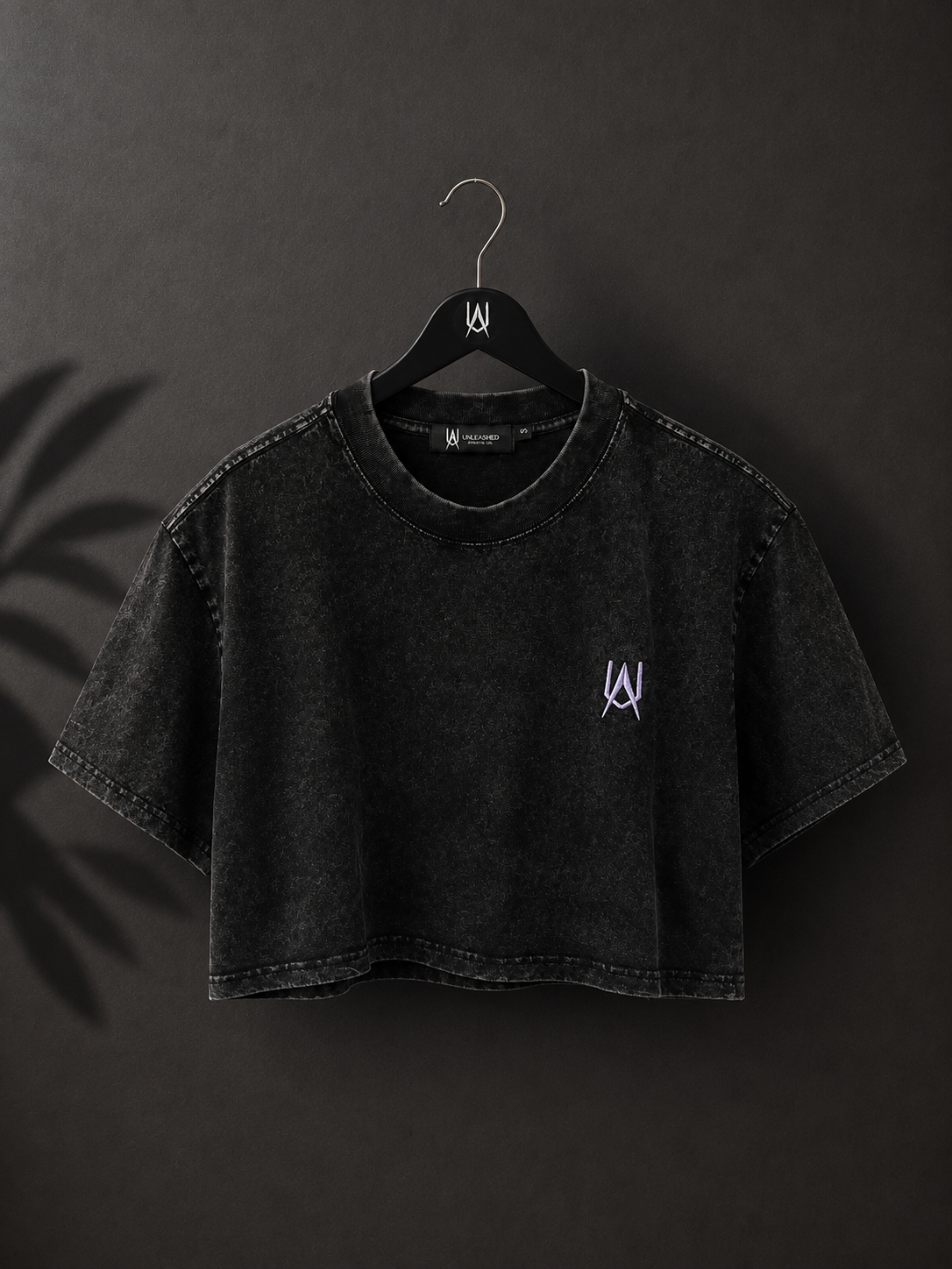 Unleashed Acid Wash Crop Top