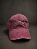 Distressed Baseball Cap - Acid Wash Pink