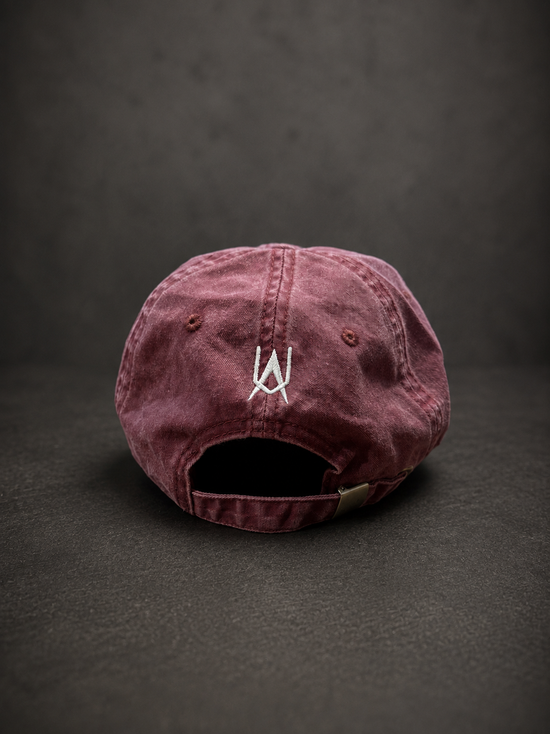 Distressed Baseball Cap - Acid Wash Pink