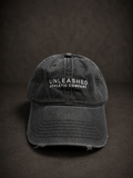 Distressed Baseball Cap - Acid Wash Grey