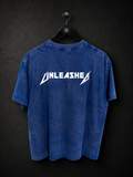 Oversized Blue Metal Tee