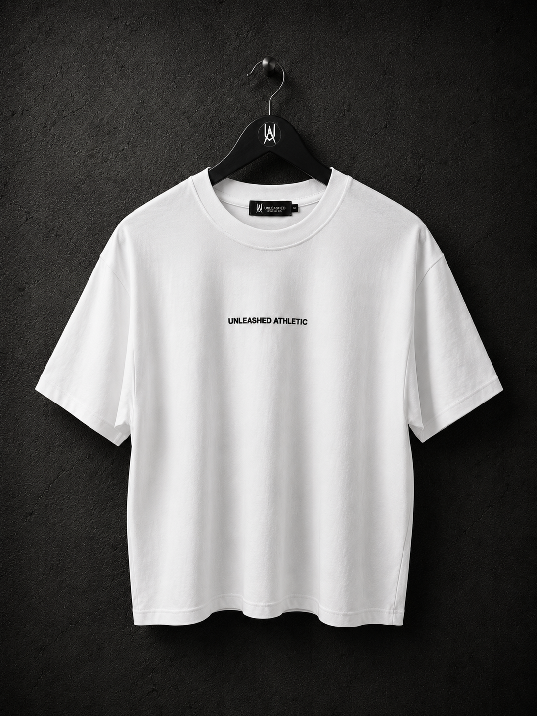 Unleashed Plain White Tee