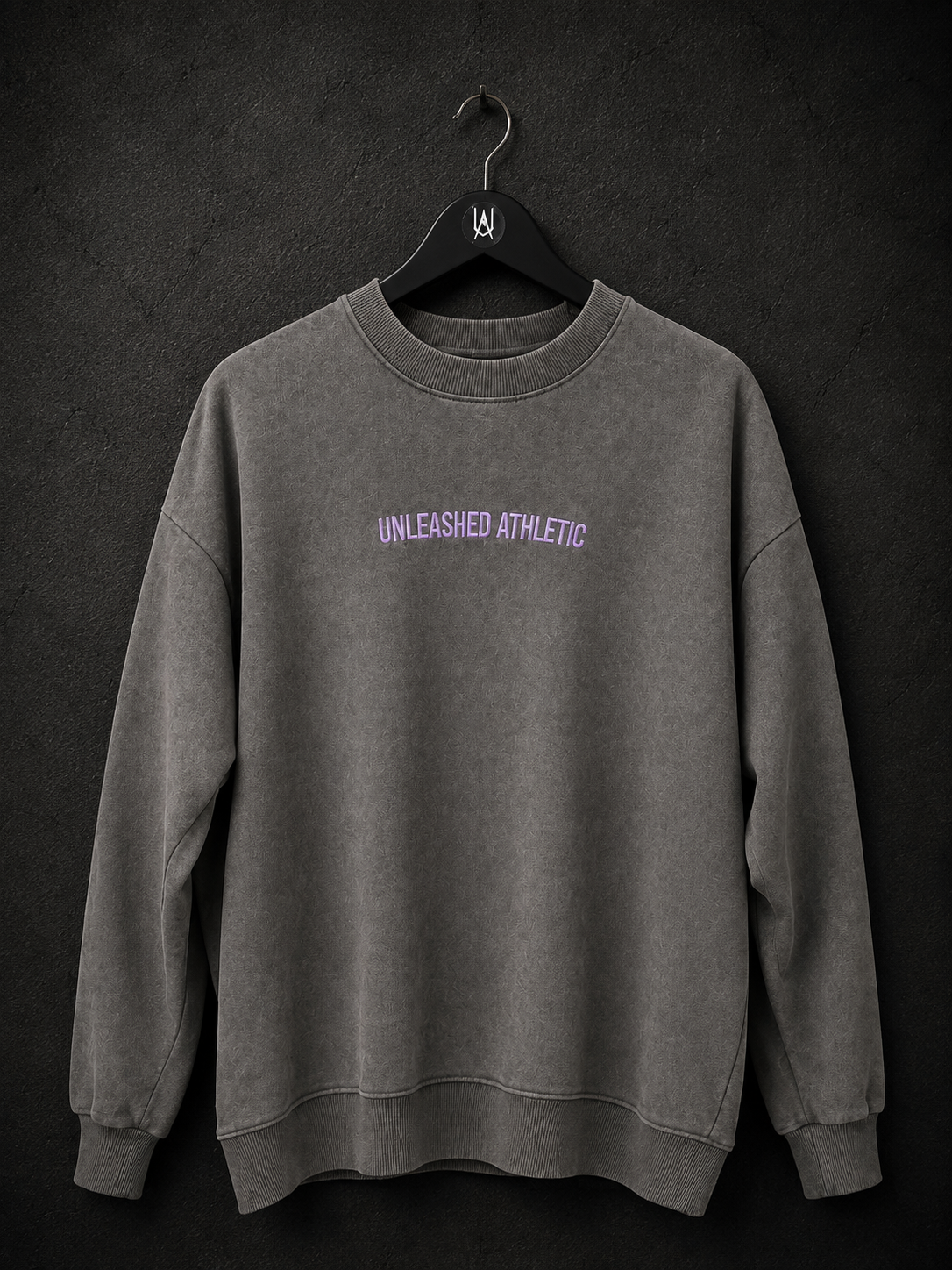 Unleashed Embroidered Sweatshirt