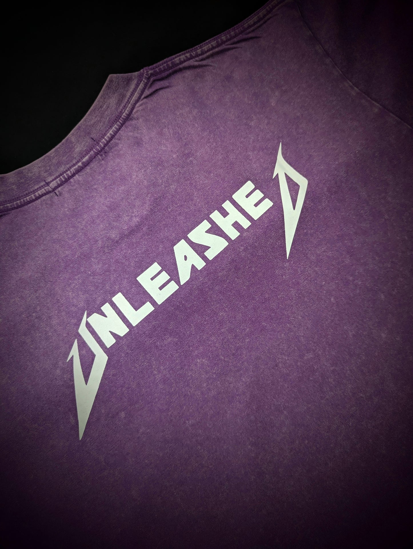 Oversized Metal Purple Tee