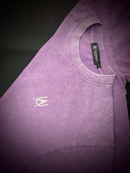 Oversized Metal Purple Tee